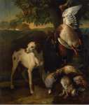 Desportes Francois Dog and Game  - Hermitage
